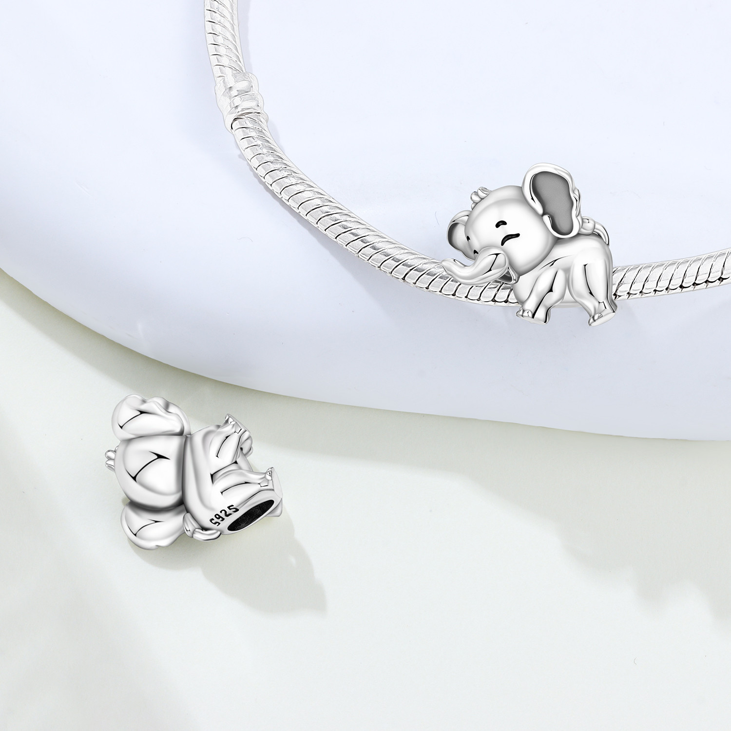 Cute Elephant DIY Bracelet Beads