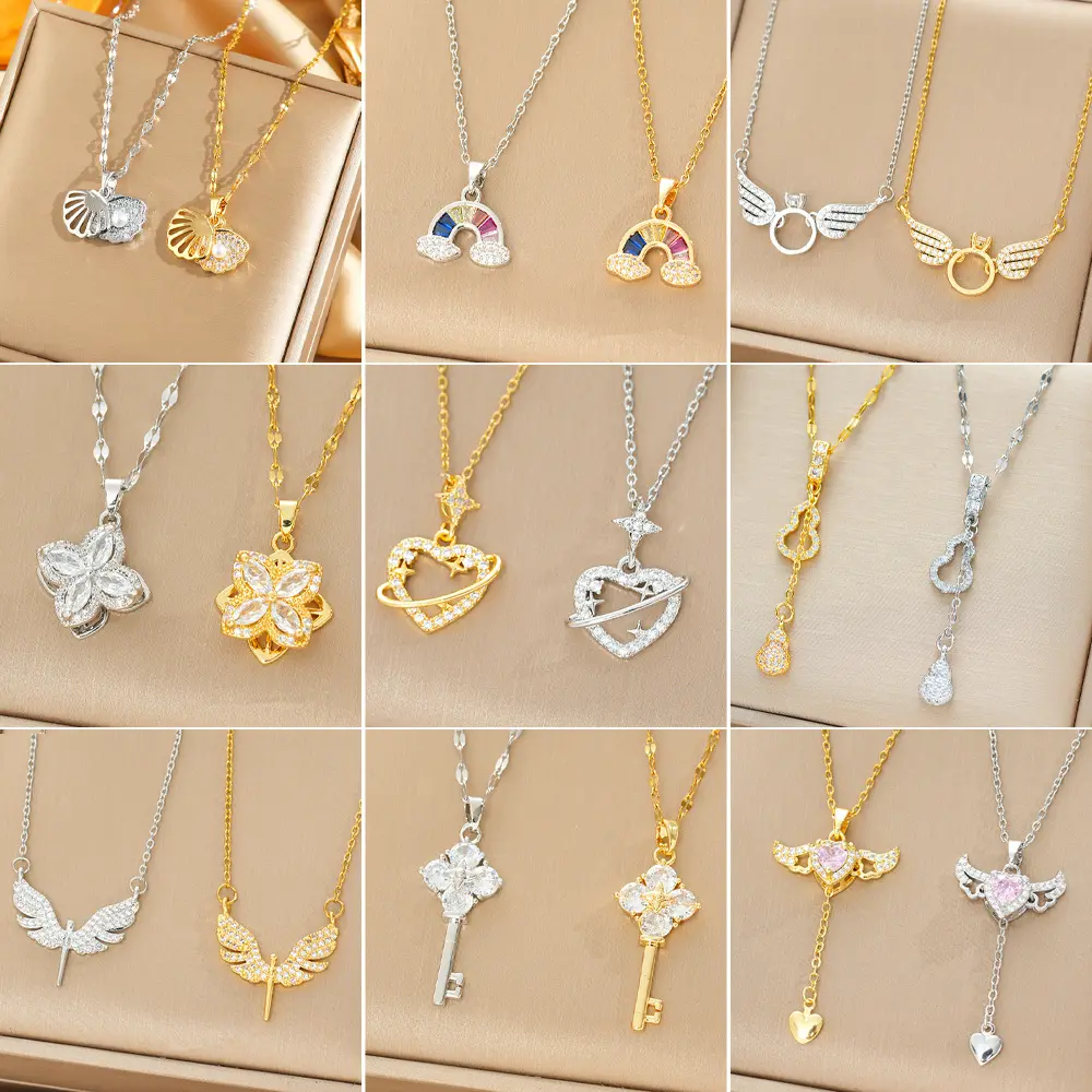 Titanium Steel Necklace For Women Light Luxury