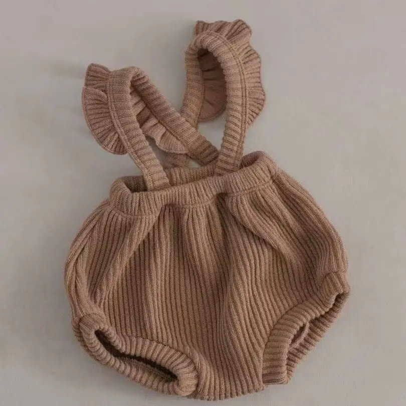 Newborn Lace Overalls Infant Toddler Triangle Shorts