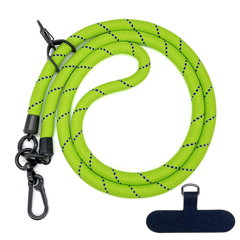 10MM Climbing Rope Mobile Phone Lanyard Gasket Adjustable Crossbody Mobile Phone Strap Camera Strap Rope Anti-lost Neck Rope