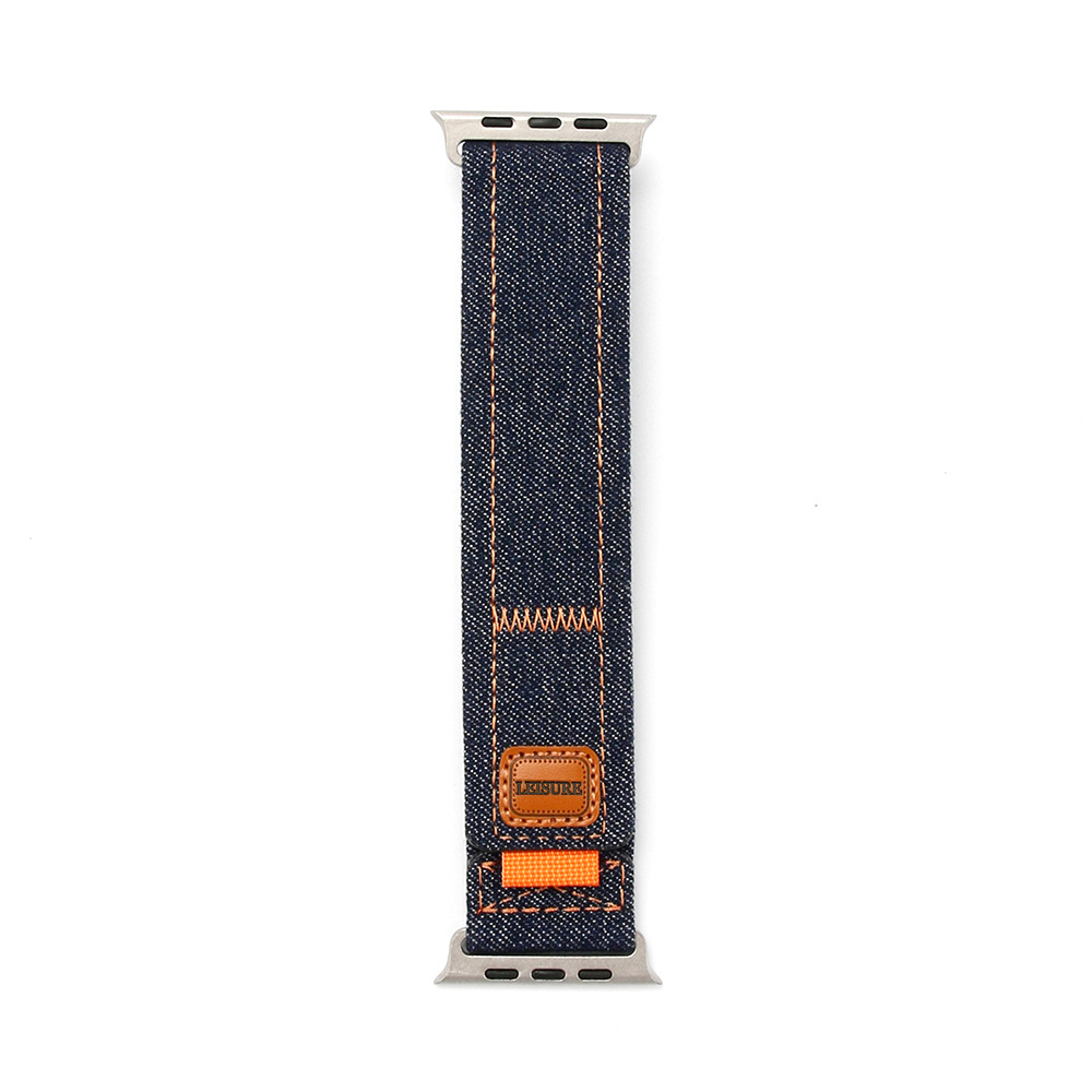 Denim One-piece Woven Watch Band - Image 8