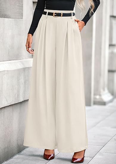 Women's slimming drape pants – multiple colors displayed together
