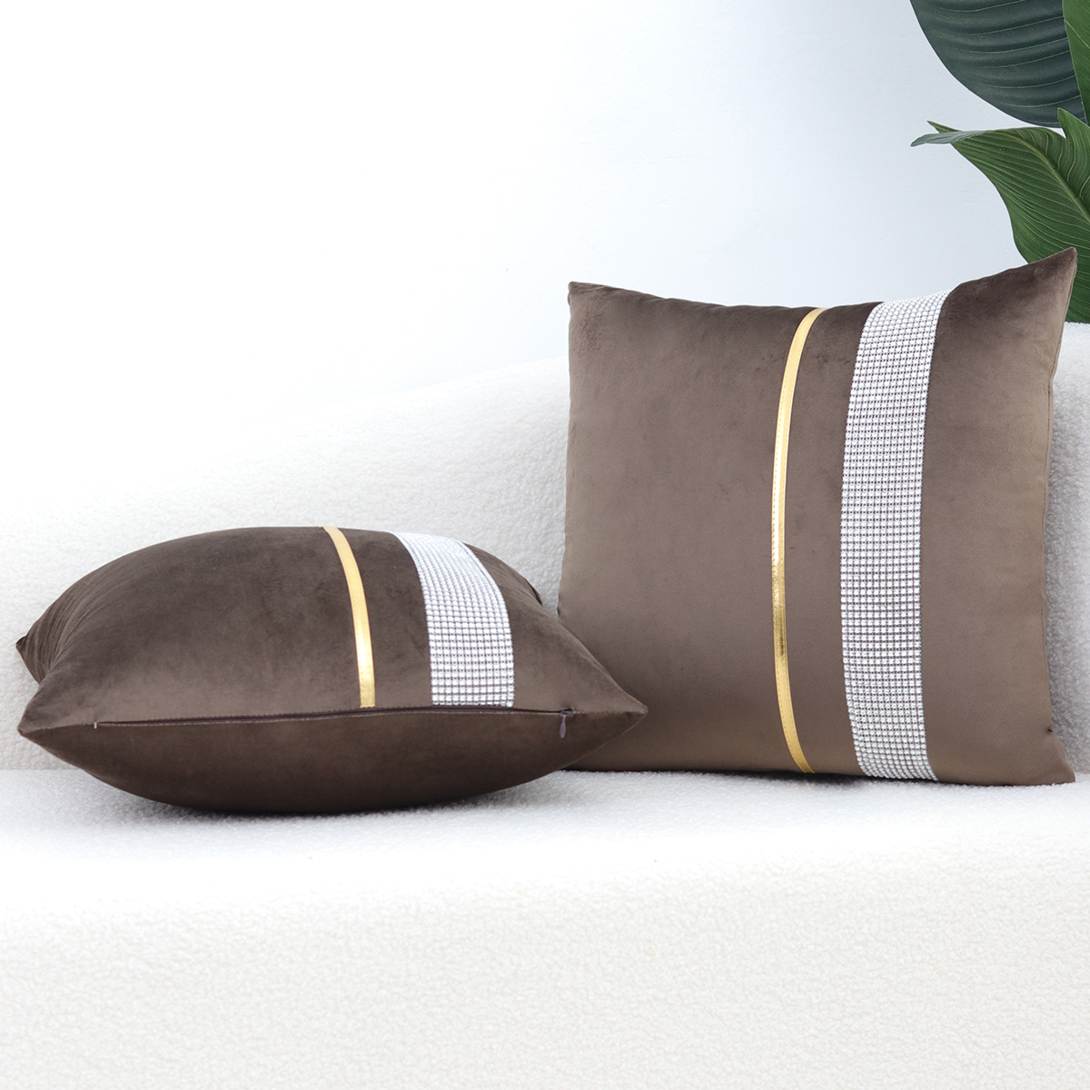 Velvet Headboard Cushion Pillow, picture 5 of 12