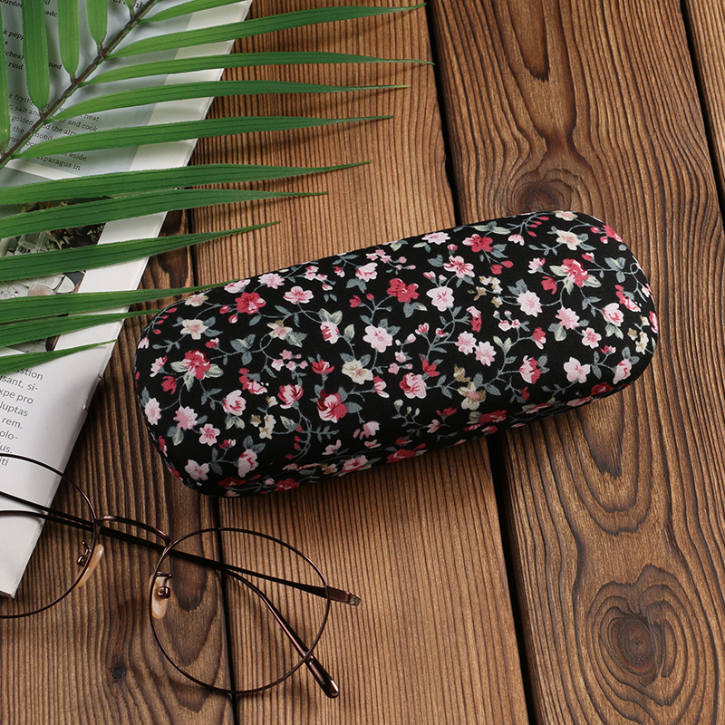 Women's Floral Vintage Myopia Glasses Case - Image 6