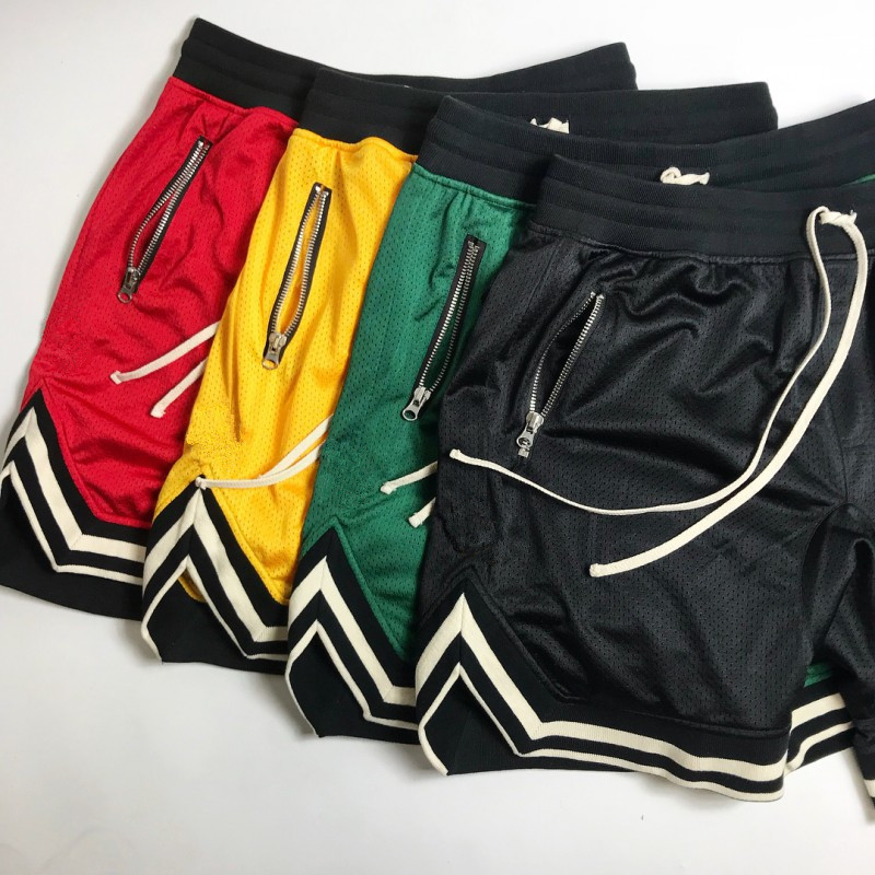 Mens Muscle-Building Fitness Running Training Sports Basketball Shorts