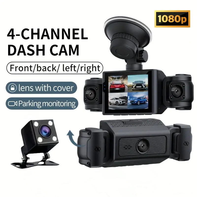 1080P Car DVR HD Night Vision Camera 4