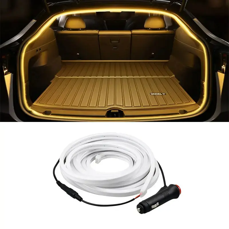 Applicable To Tesla Trunk Atmosphere Lighting Car