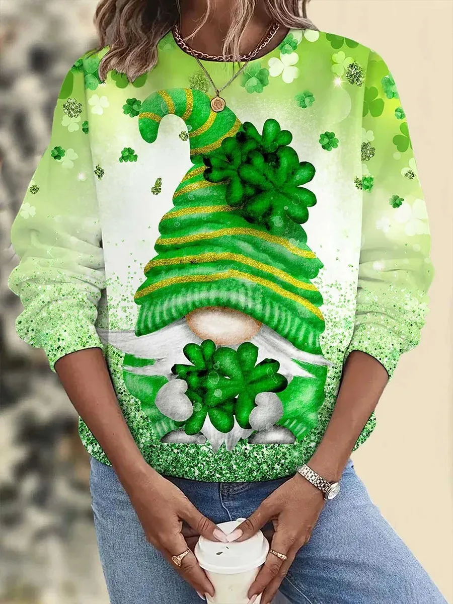 Loose Casual And Comfortable Round Neck Temperament Commute Style Sweater - G67Z415-Xl