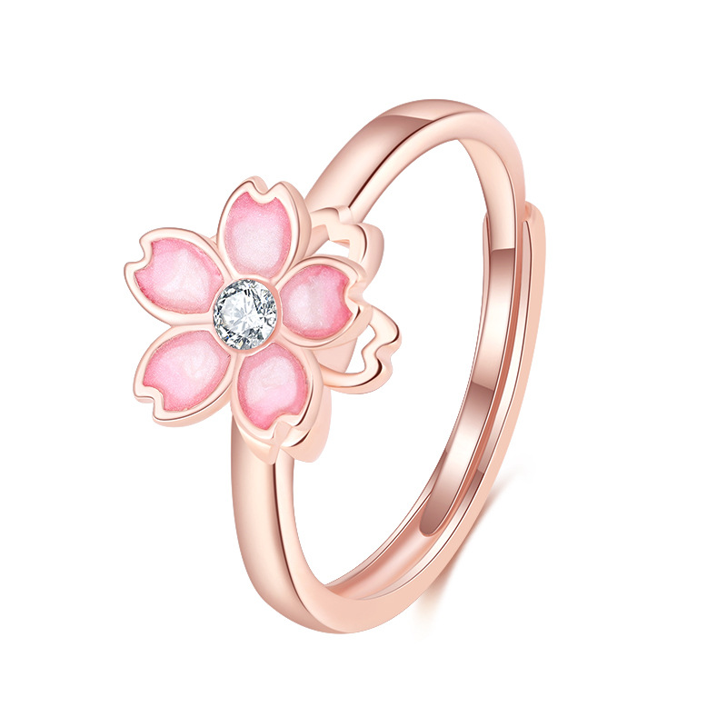 Fashion Personalized Flower Ring For Women