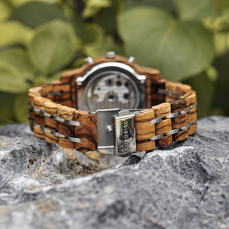 Wooden Watch Classic Analog Quartz Fashionable 3