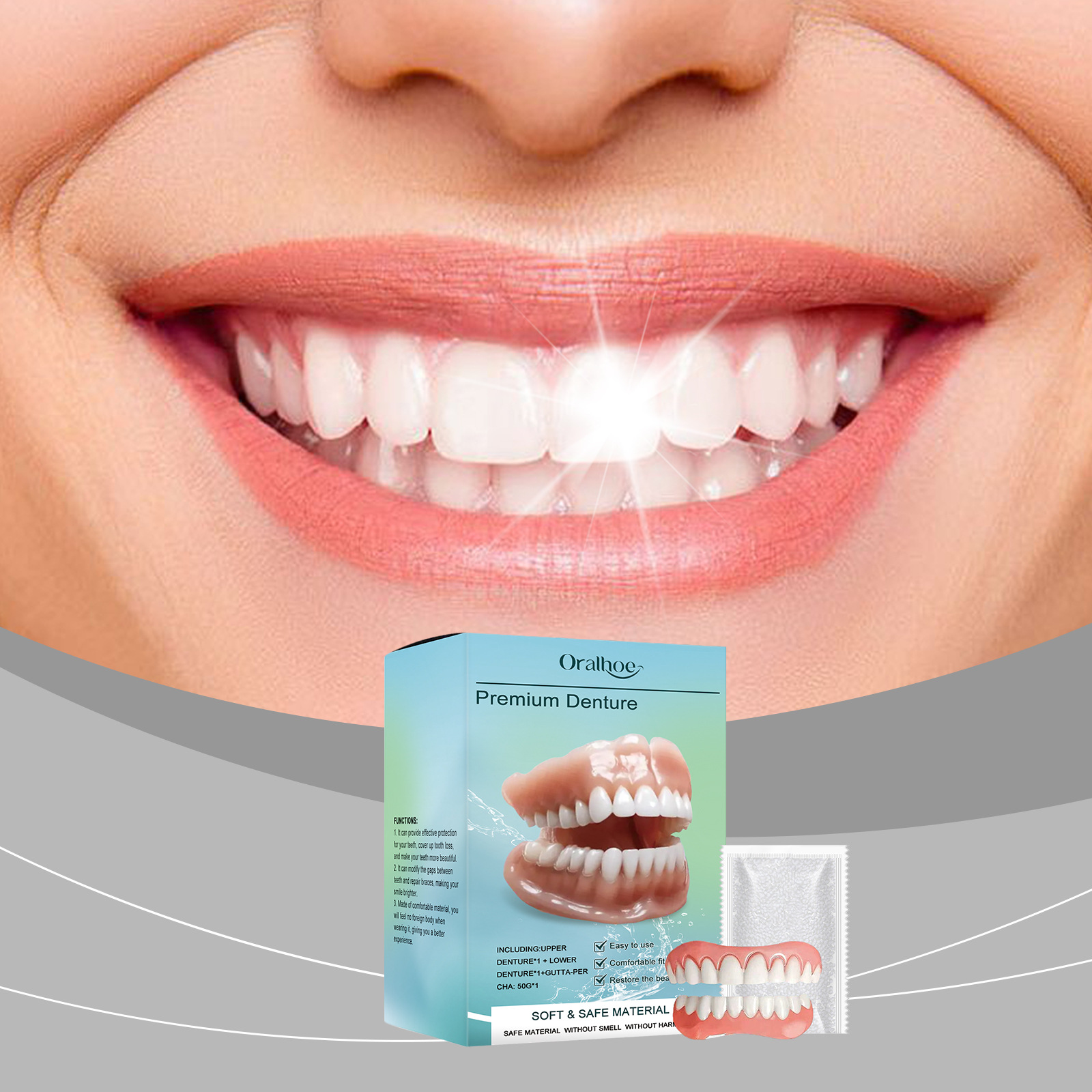 Dental Prosthetic Kit For Enhancing Smile Aesthetics