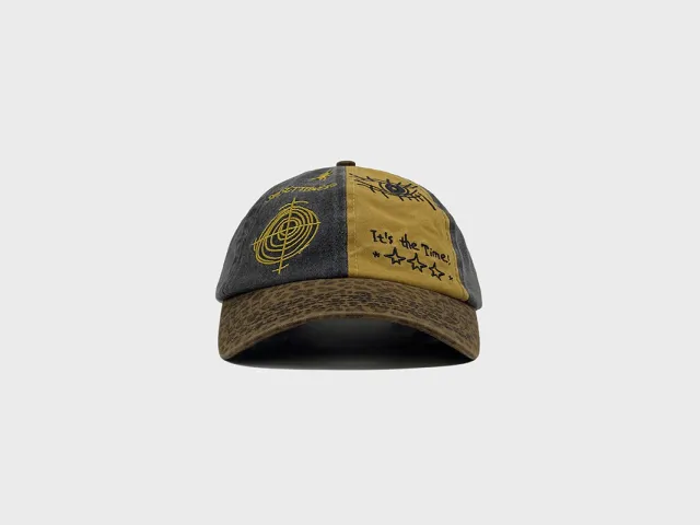 Niche Color blocking Leopard Print Distressed Hat Leopard - Shop at LoveMi