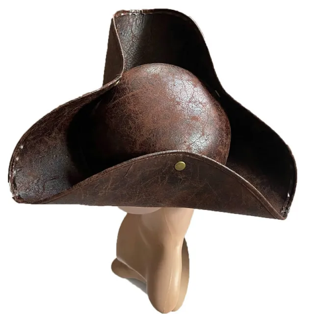Party Makeup Ball Props Captain Hat Triangle Shawl Brown - Shop at LoveMi