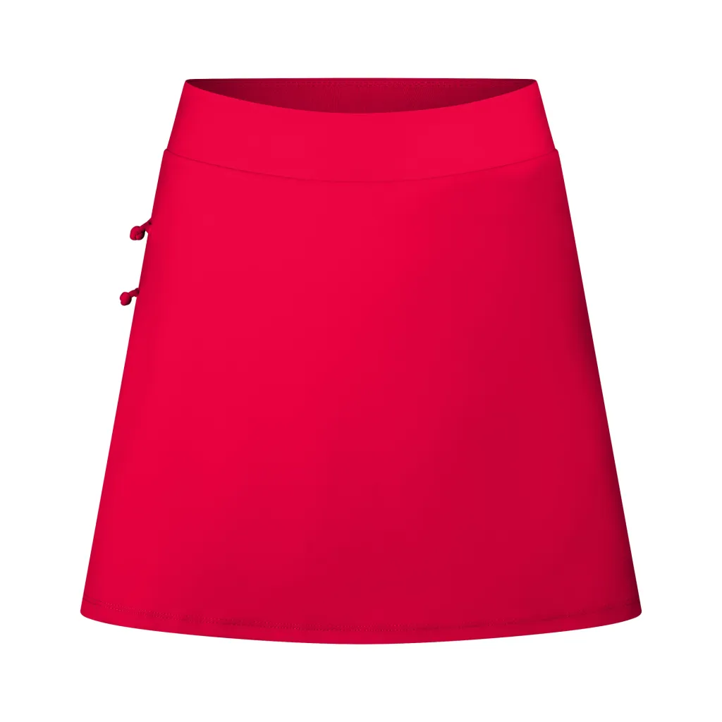 Women's Fashion Casual High Top Sports Short Skirt - Wild Berry Color