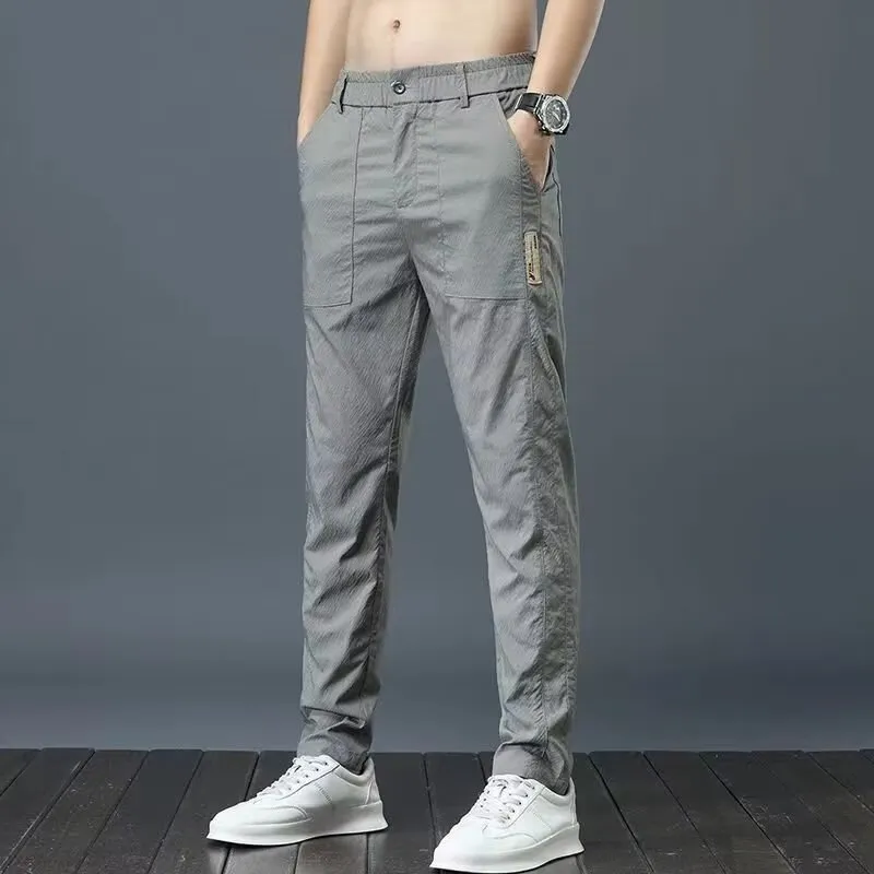 Men's Straight Breathable Quick-drying Fashion Brand All-matching Sports Trousers