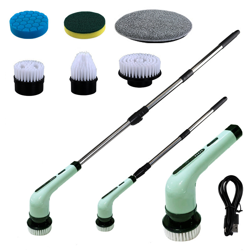Electric Cleaning Brush with Extendable Handle | Cordless Bathroom & Kitchen — view 4