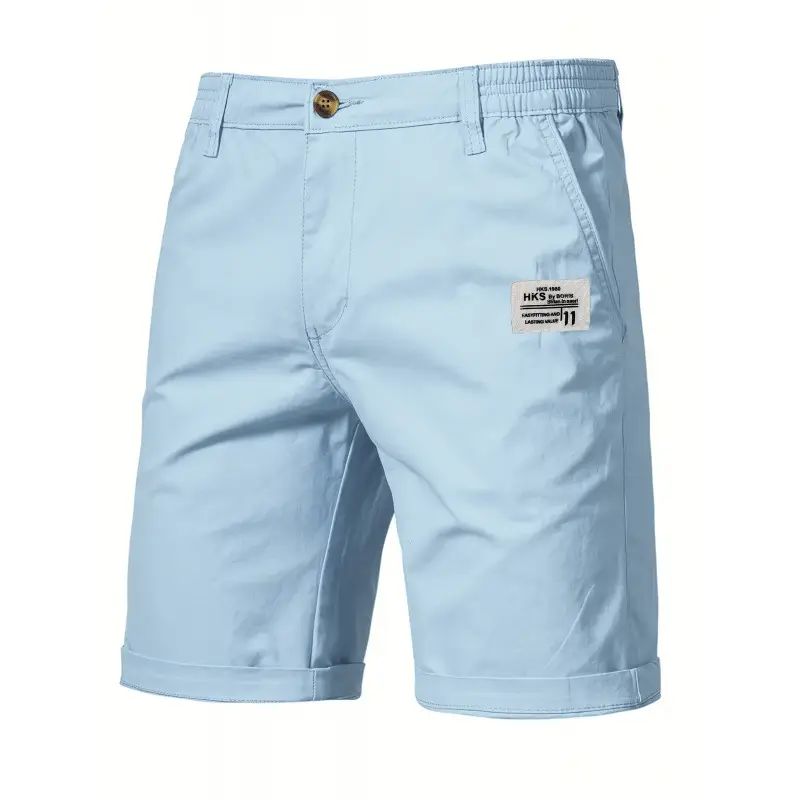 Solid-color Cargo Pants In A Work-style Desig