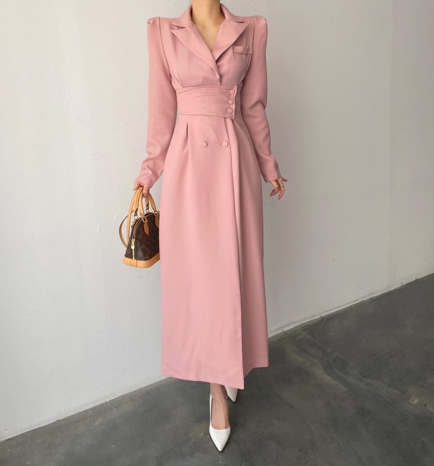Women's Fashion Long Suit Dress