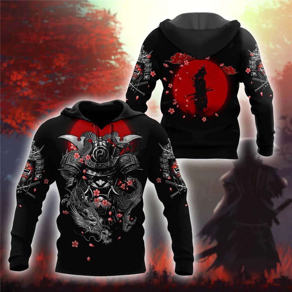 Men's Fashionable Polyester Fiber Printed Hoodie