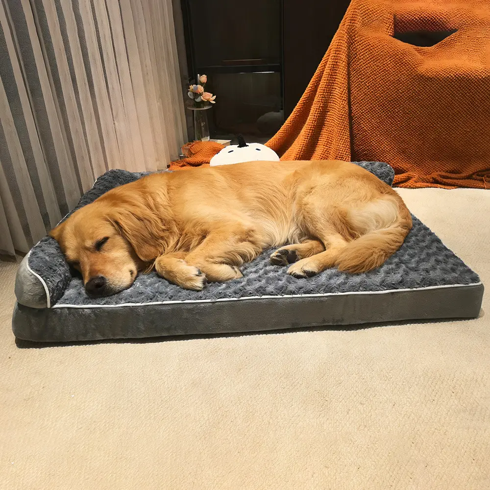 Removable And Washable L-Shaped Pet Sofa Dog