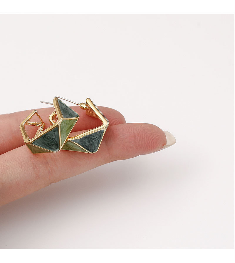 Retro Hong Kong Style Design Sense Trendy Earrings