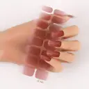 Manicure Full Stickers Solid Color 16 Small Stickers European And American Simple Nails view 10