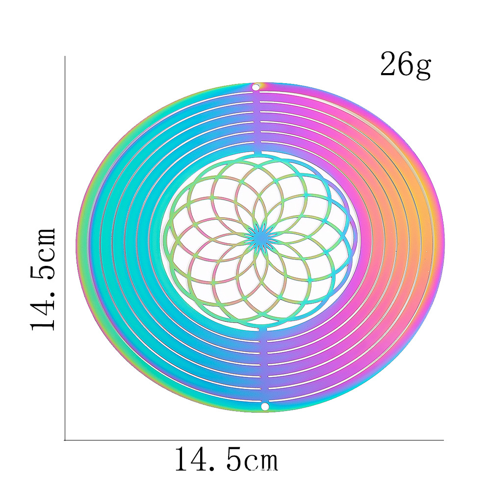 Round Life Flower