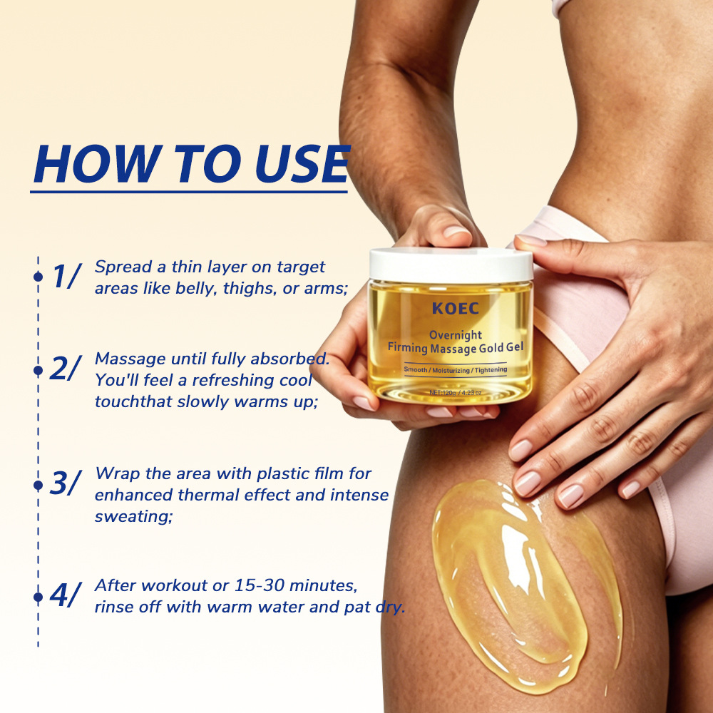 Nighttime Firming Massage Golden Gel
