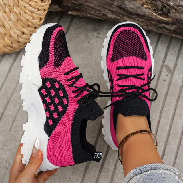 Fashion All match Sneaker Platform Casual Casual And Comfortable Red - Shop at LoveMi