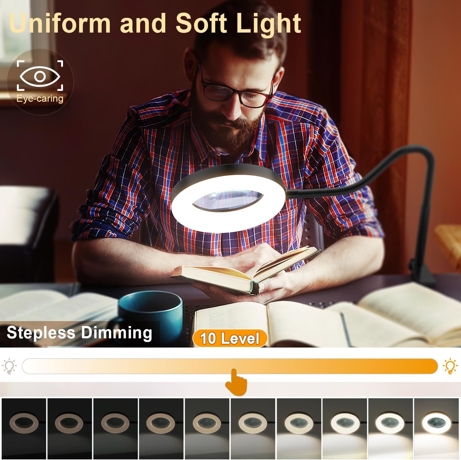 Soft-LED Ultra-Bright 110V Floor Lamp For Work