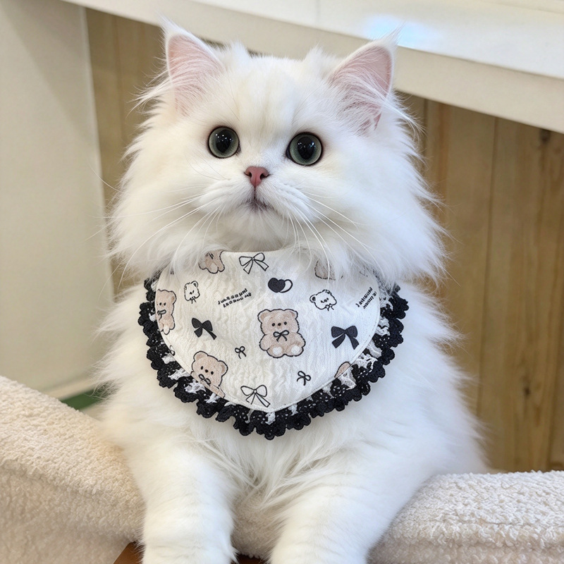 Cartoon Print Pet Scarf