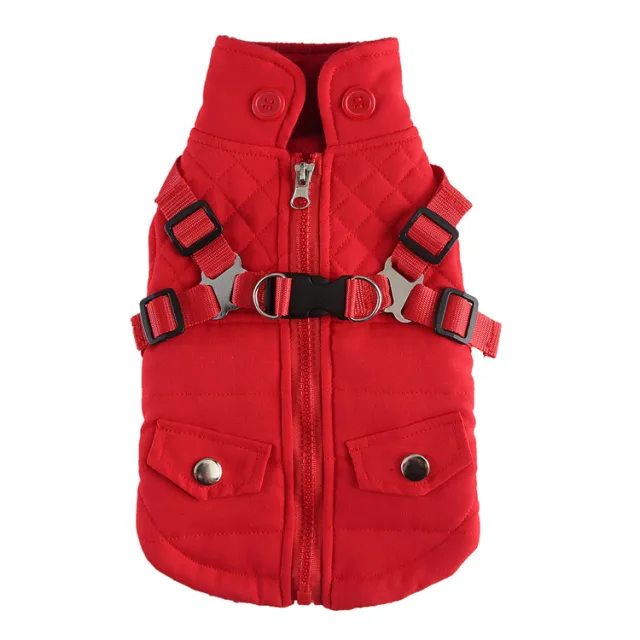 Pet Supplies Chest Back Zipper Dz277 Red - Shop at LoveMi