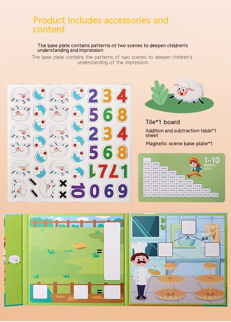 Digital Sticker Book Jigsaw Puzzle Educational Toys