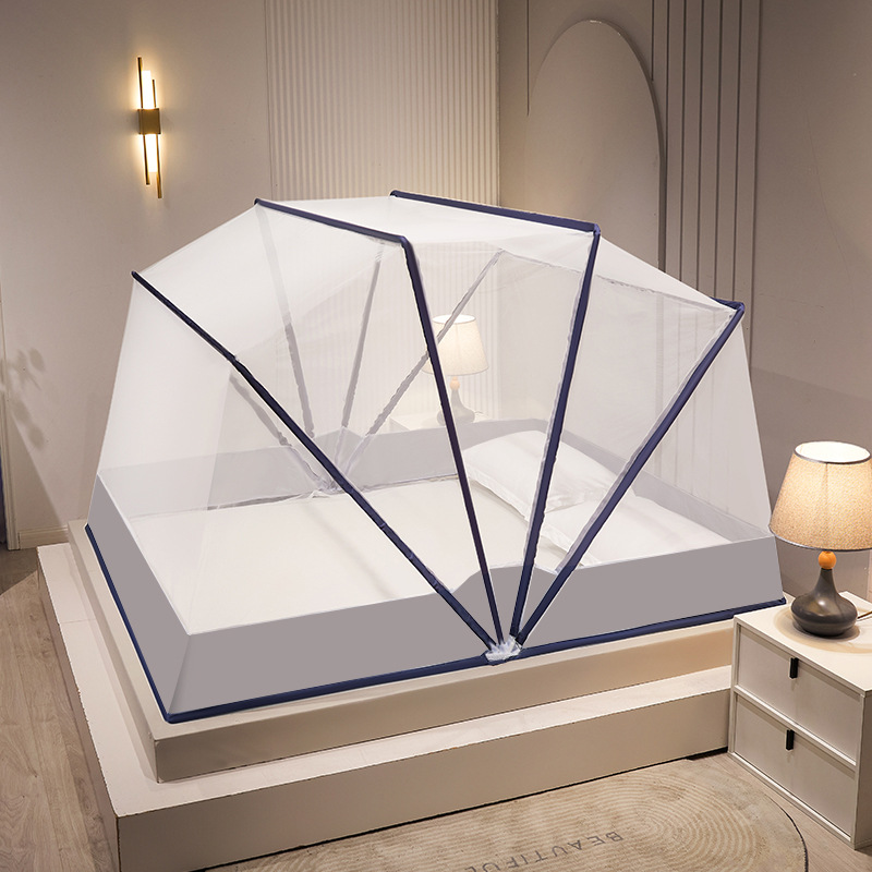 Foldable, No-assembly-needed Mongolian Yurt Mosquito Net For Home Use 6