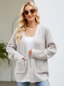 Gray Sweater Coat