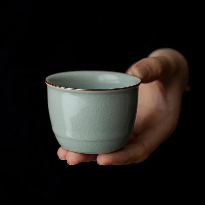 Household Ceramic Single Cup Teacup - Simple