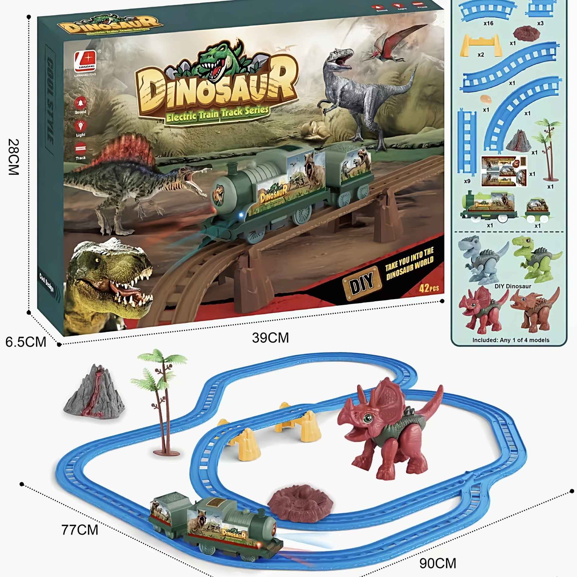 205 Dinosaur Rail Car