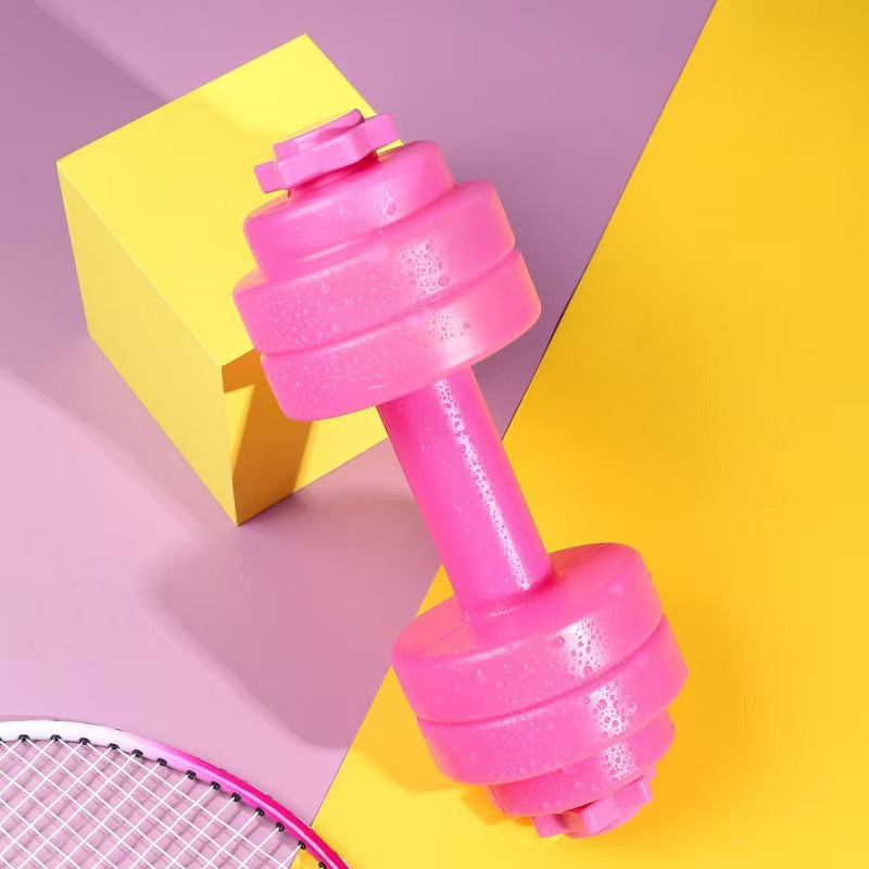 Outdoor Portable Yoga Dumbbell Cup Direct-drinking Type
