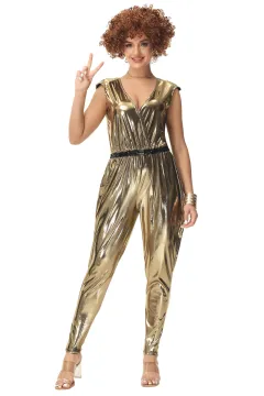1970s Retro Disco Club Attire - Female - View 1
