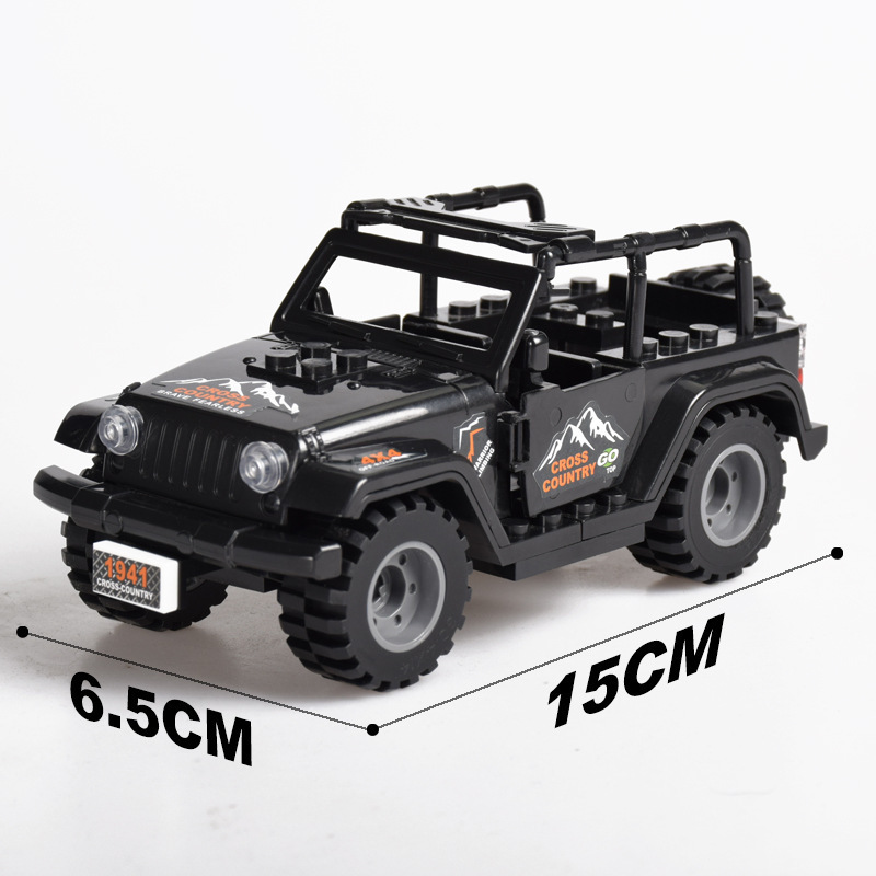 J772 Black Jeep Bag