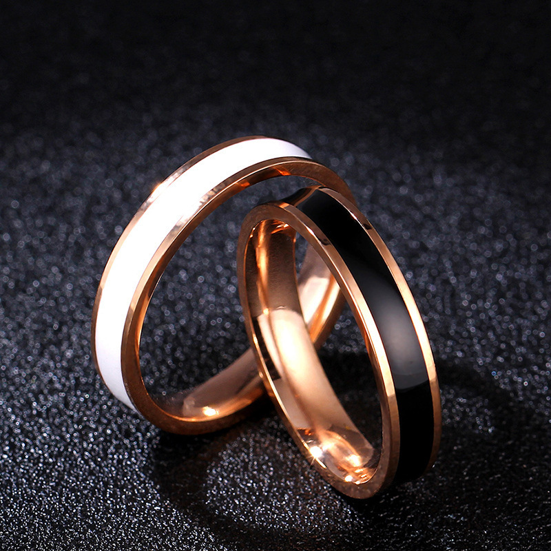 Women's Titanium Steel Ring For The Little Finger product image