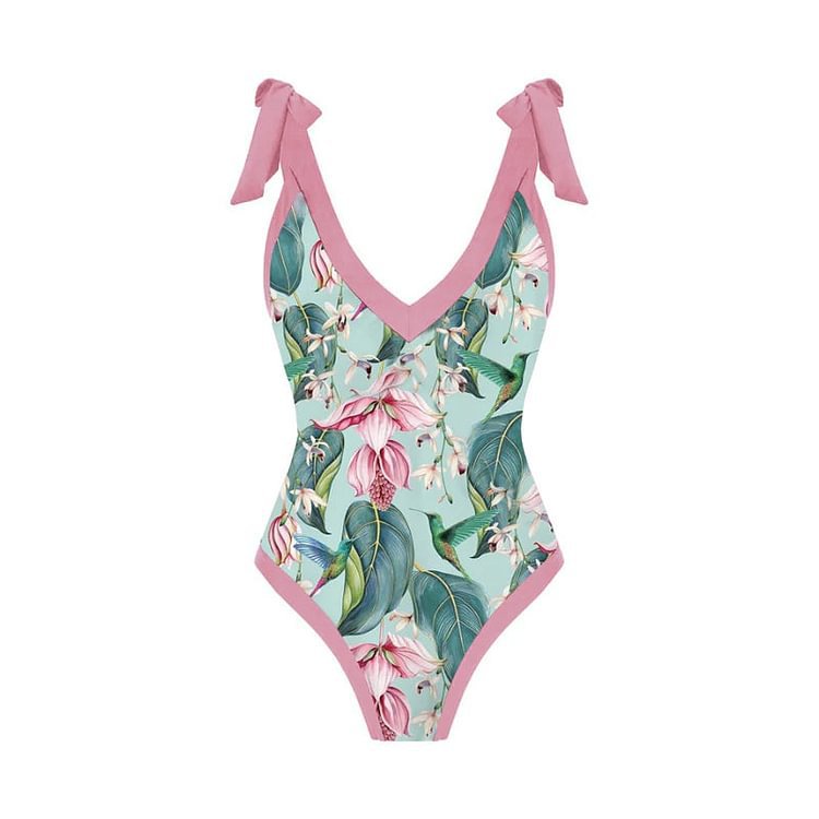 Bow Swimsuit-L