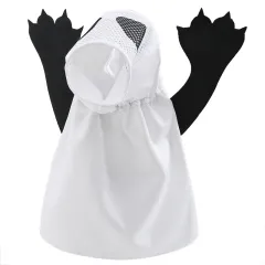Pet Halloween Ghost Pet Costume Dog Cat Holiday Party - White - View 1