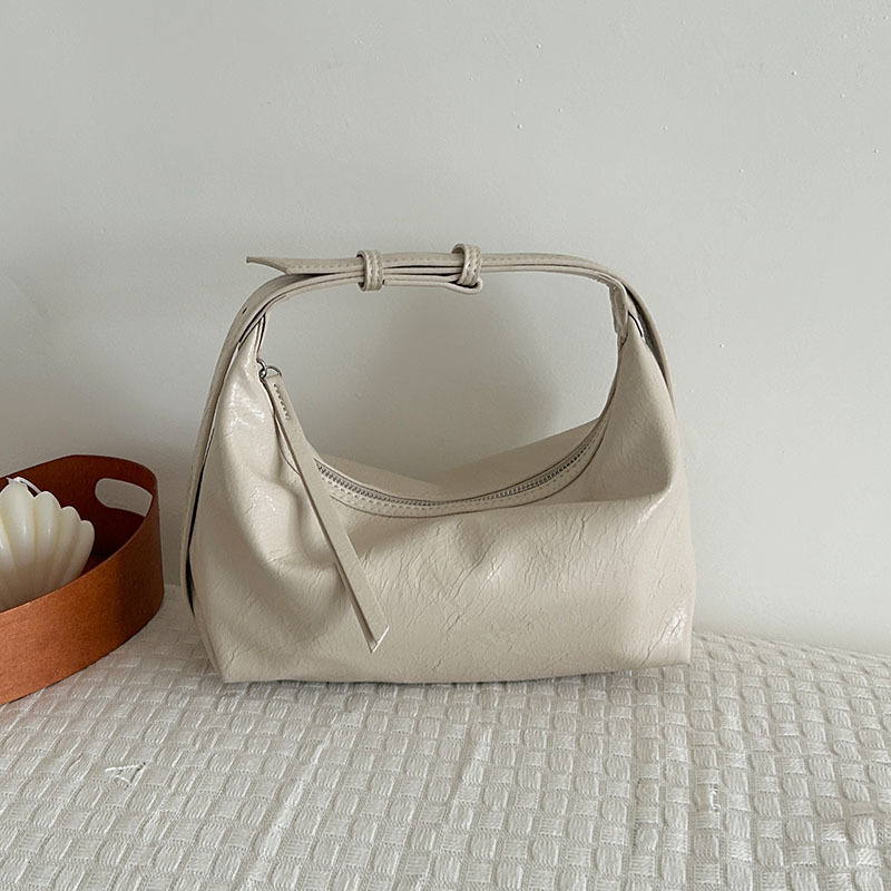 Niche-design Light-luxury Mini Tote With A Sophisticated Vibeperfect As A Shoulder Or Crossbody Dumpling Bag