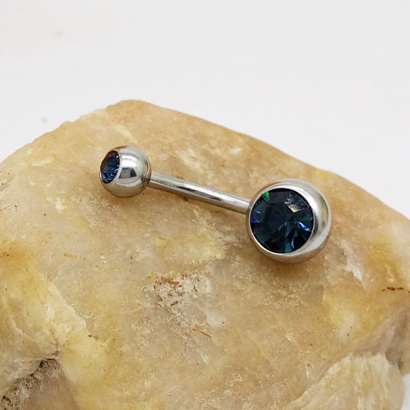 Прокол, гипоаллергенная титановая сталь, пряжка для пупка, гвоздь для живота