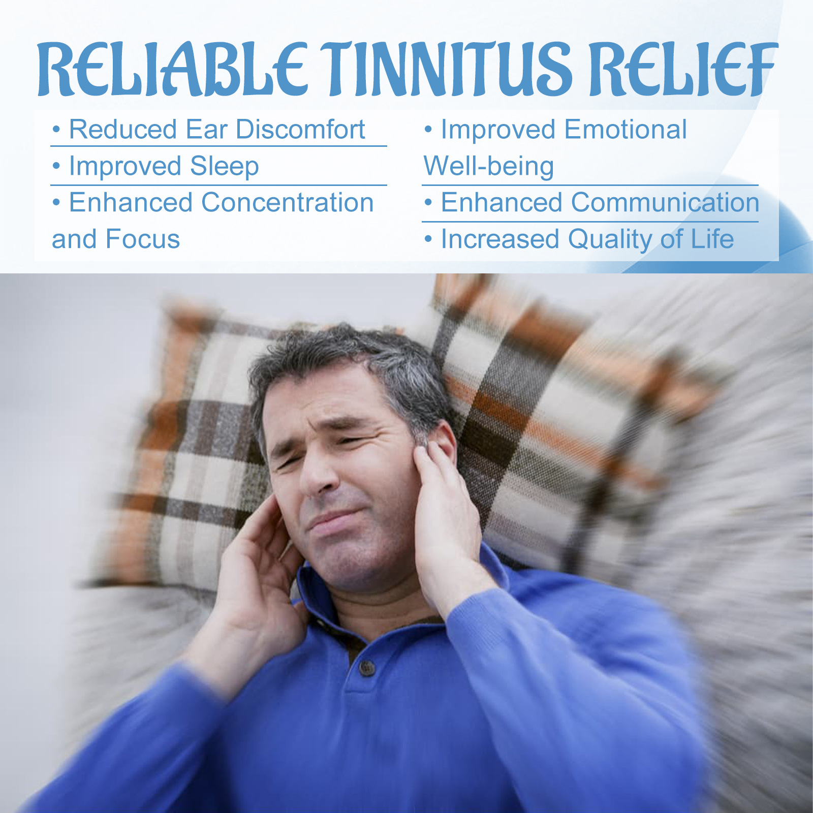 Tinnitus Relief Spray Relieving Ear Discomfort Back Earplugs Earwax Cleaning Care Spray 14