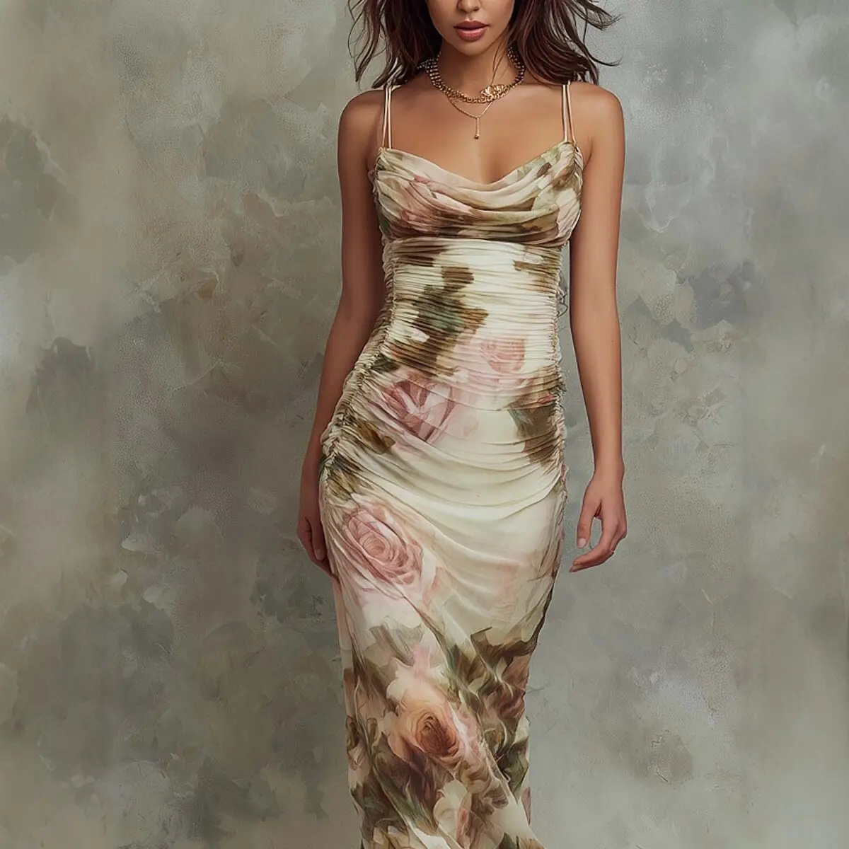 Elegant And Chic Womens Strap Dress
