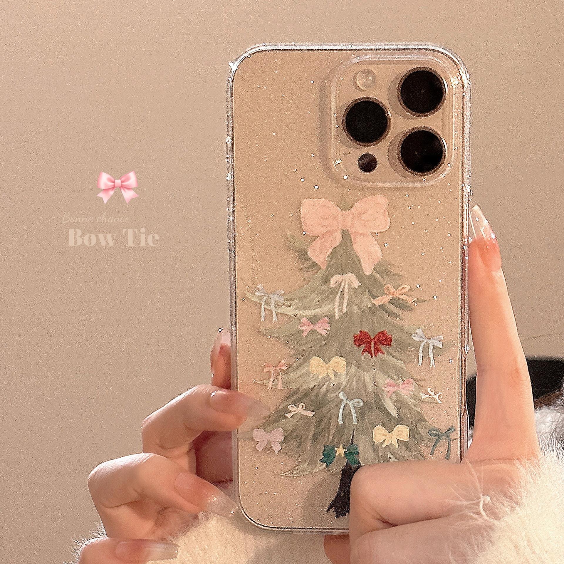 Bow-tie Christmas Tree Phone Case