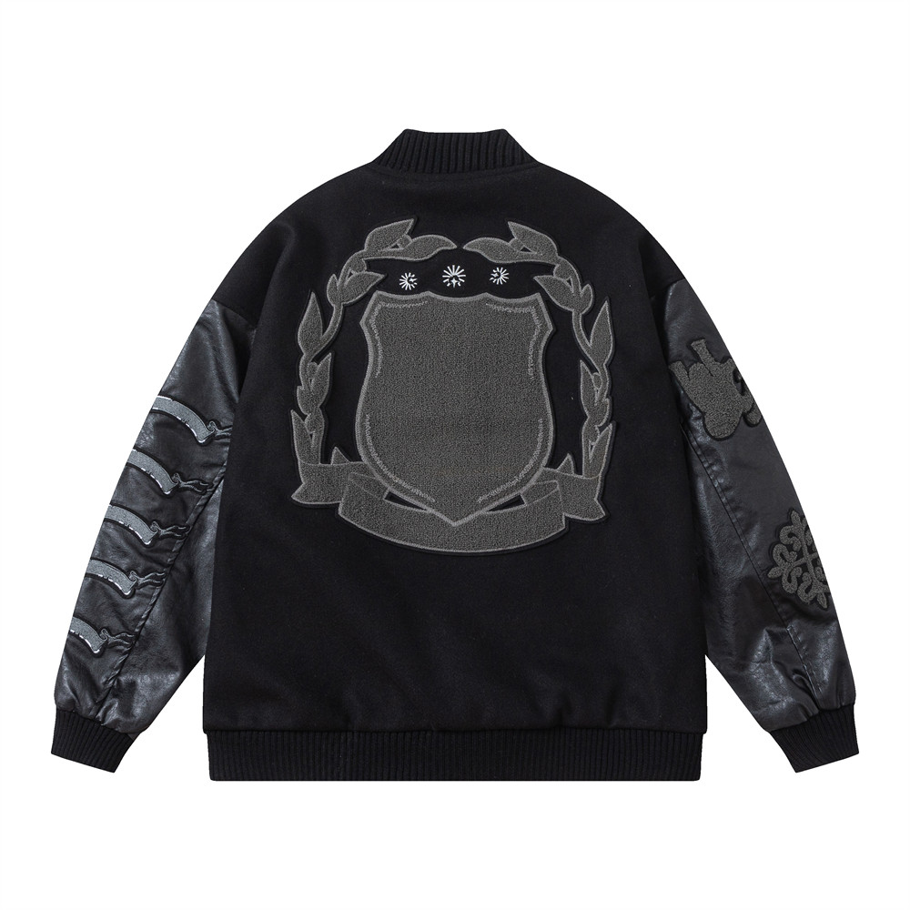 Machine Embroidery Baseball Uniform Jacket Male - Image 7