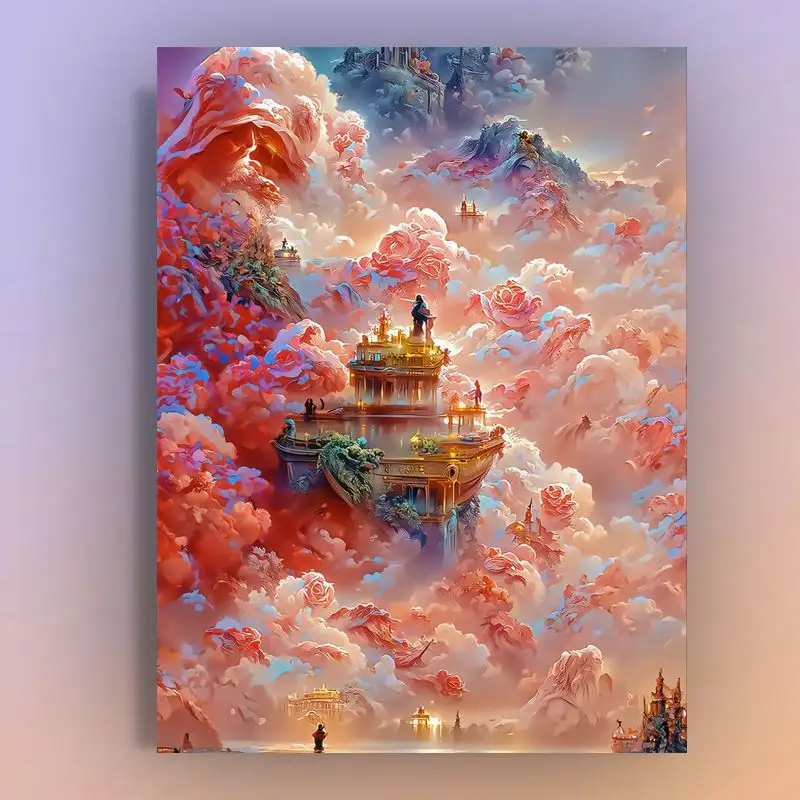 Tiangong Digital Oil Painting Diy Decorative
